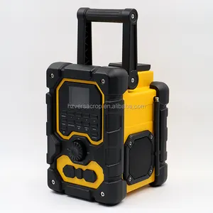 Radio FM/DAB + Portable résistant à l'eau, pour chantier, nouveauté