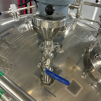 LINHONG 300L – Promotion Usine – Mélangeur Homogénéisateur Sous Vide pour Cosmétiques, Produits Chimiques, Lotions, Crèmes, Pâtes et Savon Liquide avec Moteur