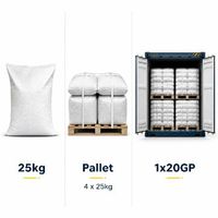 Lessive en poudre 25 kg pour blanchisserie hôtelière et commerciale, faible mousse, matière active élevée, certifiée SASO, directement de l'usine, OEM
