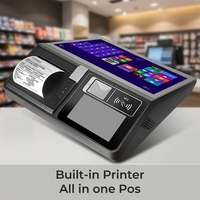 Terminal Punto de Venta FYJ-116 con Impresora de Recibos Integrada de 80 mm, Lector NFC, Sistema Android/Windows Opcional, Lector de Códigos de Barras, Todo en Uno