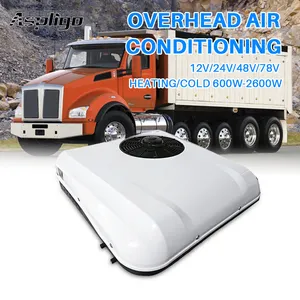 Activated Mini Roof Top Dc Inverter Electrical Parking Truck Air Conditioner 12v Air Conditioner For Truck Cars Excavator RV