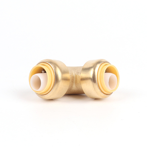 Tee Connection 3 Way Refrigeration Copper Elbow Press Connector Plumbing Copper Tube Connector Fitting