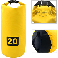 Ensemble d'ancrage gonflable pour sac de sable avec mousqueton et ligne – Solution d'amarrage portable pour petits bateaux