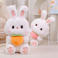 WPH mainan boneka kelinci buah Hare dengan PP katun pengisi 35/80cm tinggi untuk usia 2-14 hadiah uniseks