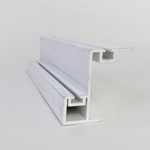 Perfil de Extrusión de PVC Rígido de Plástico Duro para Puerta Corredera de Vidrio Duradera para Refrigerador / Ventana de Gabinete de la Empresa AISIKAO - Product Image 5
