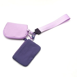 YYX Custom Wrist Short Lanyard Keychain Strap With Small Bag Wrist Lanyard With Custom Design