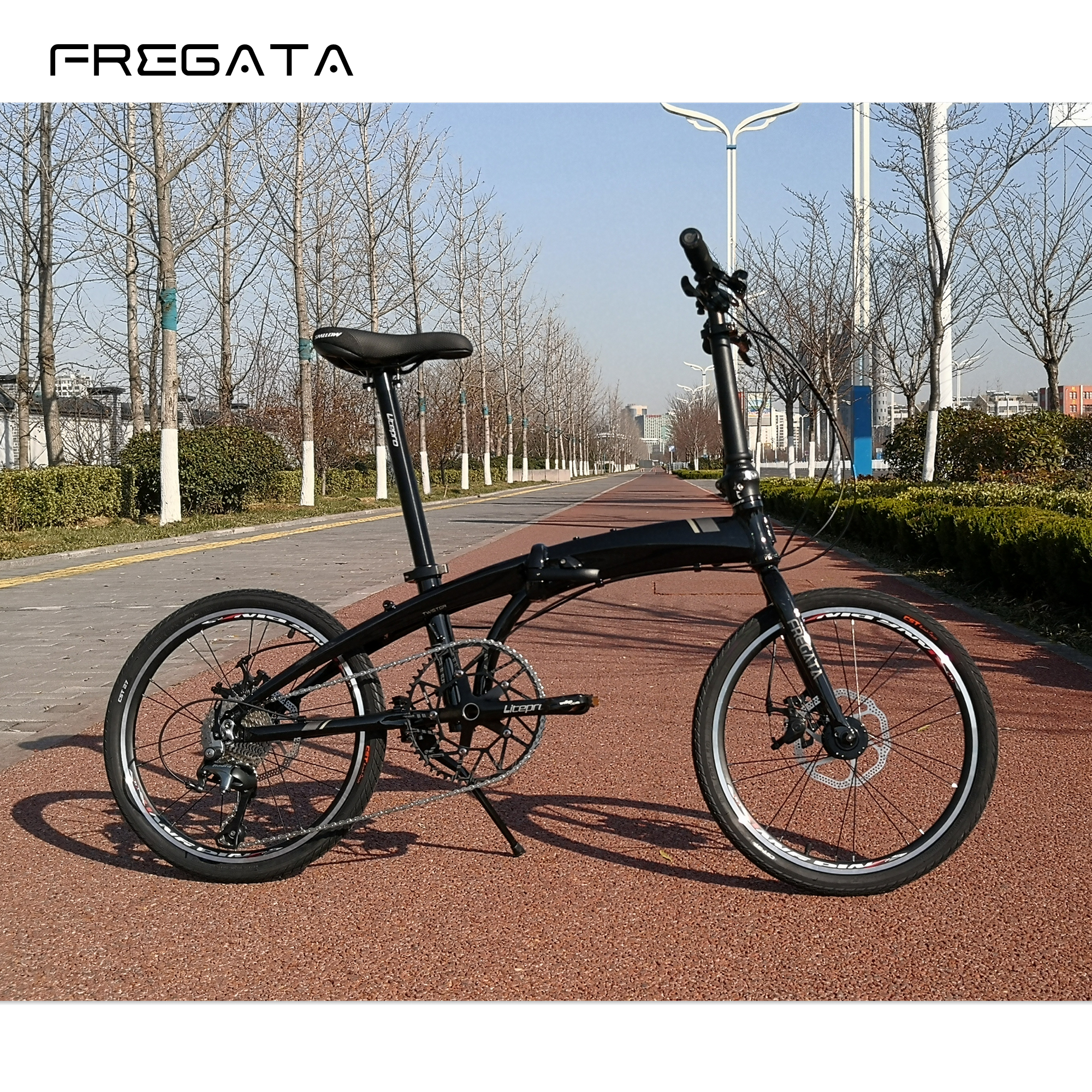 Fuerdi Folding Bike Lightweight Powerful Electric Ride