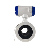 Medidor de Flujo de Agua Digital, Medidor de Flujo Electromagnético de Aguas Residuales Líquidas, Salida de Pulso 4-20 mA Rs485, Fabricante, DN50
