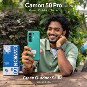 เทคโนโลยี Camon 50 pro โทรศัพท์มือถือปลดล็อค 5G Android 15 หน้าจอขนาดใหญ่ 7.3 นิ้ว 16GB+1TB รองรับสองซิม สมาร์ทโฟนขายส่ง max - Product Image 3
