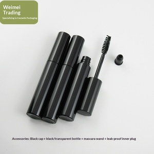 Tubo Negro Transparente para Rellenar Rímel Cosmético, Tubo Vacío para Tinte de Cejas DIY para Aceite de Palma - Product Image 4