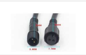 Водонепроницаемые соединители QUANWEI (2, 3, 4, 5 контактов) M8, M10, M12: штекеры и гнезда для светодиодных лент, аккумуляторов и наружного освещения - Product Image 6