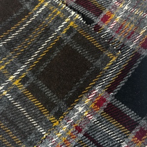 Tejido de punto por urdimbre de jersey de poliéster/spandex con revestimiento de PA cepillado de doble cara, ligero, de 180 g/m², con estampado a cuadros para niñas, venta al por mayor de fábrica, personalizado. - Product Image 3
