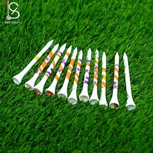 T-shirts de golf personnalisés en bambou biodégradables et écologiques T-shirts de balle de golf rayés de taille différente personnalisés 2 3/4 "3 1/4" - Product Image 1
