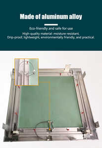 Hiện đại tuôn ra nhôm vách thạch cao truy cập bảng điều khiển cửa giấu chống ẩm Bẫy lưới Trần đá tấm thạch cao không thấm nước - Product Image 5