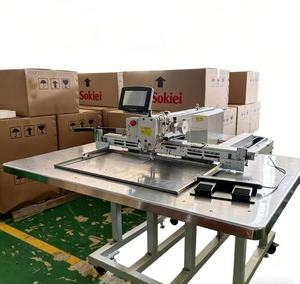 Machine à coudre industrielle automatique programmable à lit plat 6040, marque DOSO - Product Image 2