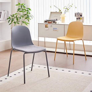 <b>Dining</b> <b>Chair</b> Plastic <b>Stackable</b> <b>Chair</b> For Home Office Restaurant Use Adult Size 853 - Product Image 2