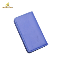 Dompet Kulit PU Standar EU Dengan Kantong Penyimpanan Ponsel
