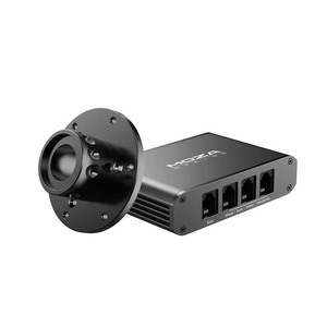 Kit <span class=keywords><strong>adaptateur</strong></span> universel MOZA Hub sans fil connexion 2,4 GHz PC noir incluant <span class=keywords><strong>volant</strong></span> FSR Formula Wheel et pédales SR-P Lite - Product Image 3