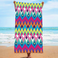 Style Microfiber Beach Towel Soft Promotional Personalized Gift Digital Sublimation Technique for Beach Days