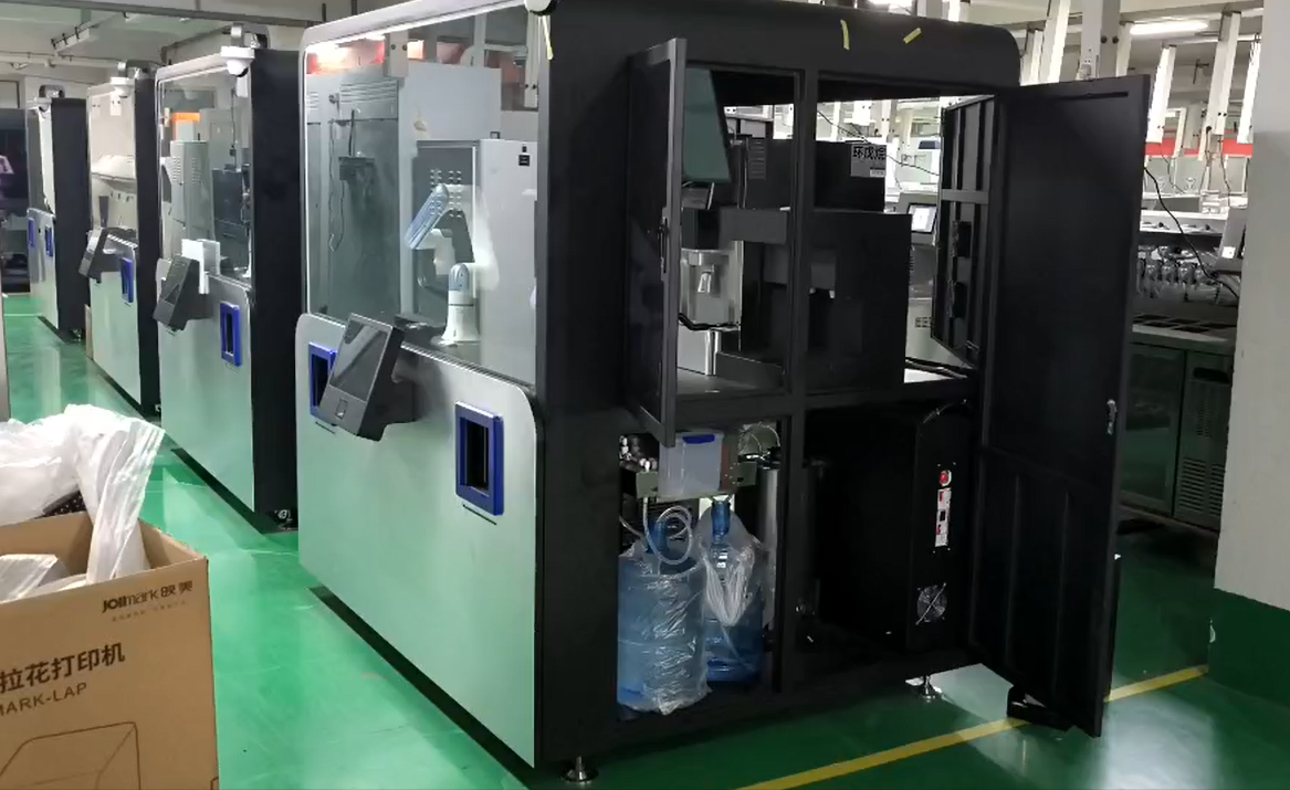barista coffee machine robot