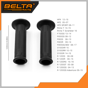 BELTA Ajustement Pour HP2 Sport F700GS F650GS <span class=keywords><strong>F800R</strong></span> F800GS S1000RR R1200S R1200ST R1200GS Poignées En Caoutchouc Pour <span class=keywords><strong>BMW</strong></span> KXL-O0202 - Product Image 2