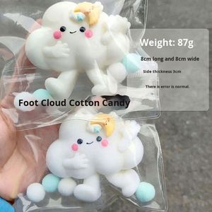 Novedades: Juguete Antiestrés de Algodón de Azúcar en Forma de Nube, Juguete de Nube Suave y Adorable para Aliviar el Estrés y Descomprimir, para Apretar y Jugar - Product Image 4