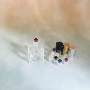 Rodillo de gemas de cristal, forma cuadrada, botella de cristal transparente, 10ml, venta al por mayor - Product Image 4