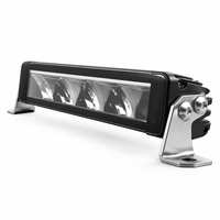 Barre lumineuse LED 9,5 pouces 120W à rangée unique, projecteur auxiliaire, lampe de conduite tout-terrain pour camion, pick-up, SUV, modification de calandre