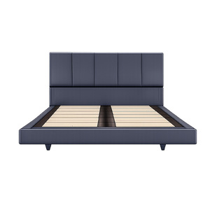 Upholstered Bed 1.8m Floating Frame Light Luxury Style With Soft Backrest Bedroom Furniture - Product Image 5