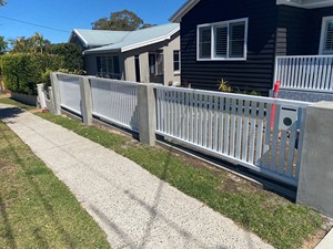 <span class=keywords><strong>2025</strong></span> nóng bán bền Hampton phong cách Nhôm hàng rào tấm thiết kế hiện đại hamptons hàng rào - Product Image 3