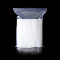 Sac d'Emballage en Plastique PE Scellé, Emballage Transparent Écologique avec Fermeture Ziplock Gratuit