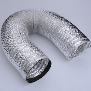 Tùy Chỉnh 6-Inch Nhôm Vòng Ống Thiết Kế Hiện Đại Cho Điều Hòa Không Khí Linh Hoạt Xả Nhôm Lá Ống Nhà Máy Giá - Product Image 4