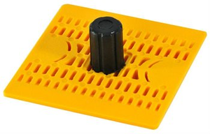 عاكسات بلاستيكية بيضاء للطرق السريعة مقاومة للماء IP68 مصابيح مرور لسلامة الطرق والطرق وصنع المسامير - Product Image 3