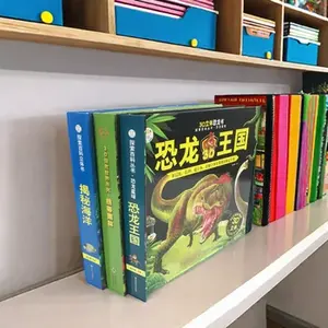 Libro emergente 3D con impresión personalizada para niños, libros de cuentos de tapa dura, cuentos para niños, educación personalizada