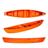 LSF Popular 4.99 m Canoë-kayak en plastique pour deux personnes avec siège double avec accessoire