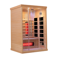 Nouvelle cabine de sauna infrarouge à vapeur sèche pour l'intérieur, pour la maison