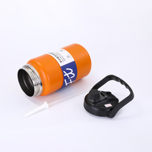 Bouteille d'eau isotherme en acier inoxydable Hongyuan 4000 ml avec poignée pour les voyages en plein air, le camping, la randonnée et les sports - Product Image 3