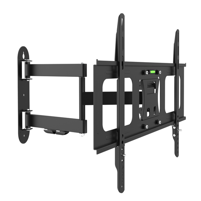 V-mounts Steel Full Motion Manually Adjustable Swivel Wall Mounting TV Stand Compatible 32-70" TV Screen Size Load 35kg/77lbs
