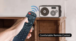 Lecteur <span class=keywords><strong>CD</strong></span> portable, lecteur de musique compact antidérapant, écran LCD, port USB, sortie 10W, batterie 2200mAh, compatible maison, voyage, voiture, OEM - Product Image 2