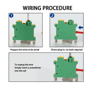 Cntd CUK-6PE cao mặt đất Trái Đất PE khối thiết bị đầu cuối vít loại dây kết nối điện cho công nghiệp điều khiển tự động hóa - Product Image 4