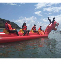 FUN Sea game Personnalisé Long avec prix compétitif Banana Boat Bateaux dragons remorquables gonflables à vendre