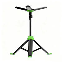 Lampe de camping portable à LED, trépied télescopique, étanche, rechargeable, avec contrôleur d'éclairage pour le camping, la randonnée, le surf