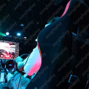 ชุดจำลองการแข่งรถแบบเคลื่อนไหว ระบบแข่งรถ VR วัสดุ PVC ทนทาน พวงมาลัยขับรถแบบติดตั้งสำเร็จรูปที่สะดวกสบาย - Product Image 4
