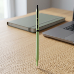 Pista Green Soft Touch Ballpoint <b>Pen</b> Comfortable Writing Tool for Office Business Promotion Corporate Gifts and Daily Use - Product Image 1