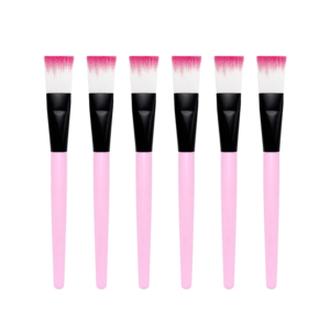 Pinceau aquarelle à manche long unique, rose, pour maquillage DIY, poils en nylon, manche en plastique - Product Image 1