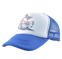 Gorra de béisbol con estampado de coche para niños, niñas, niños, verano, barata