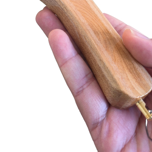 Trọng Lượng Nhẹ Polyester Lưới Ngâm Nhựa Cá <span class=keywords><strong>Net</strong></span> Với Tay Cầm Bằng Gỗ - Product Image 4