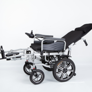 <span class=keywords><strong>Fauteuil</strong></span> roulant électrique pliable, chaise de mobilité portable pour personnes âgées avec télécommande, moteur puissant et transport facile - Product Image 1