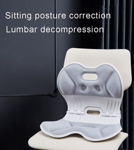 Chaise ergonomique pour une posture assise correcte, avec soutien lombaire réglable, coussin dorsal orthopédique, <span class=keywords><strong>correcteur</strong></span> de posture pour le bureau, la maison et l'usage quotidien - Product Image 6