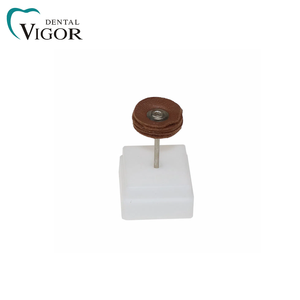 Roue de polissage en feutre pour laboratoire dentaire, brosse de polissage pour laboratoire dentaire, roue en peau de daim, polisseur de prophylaxie - Product Image 1